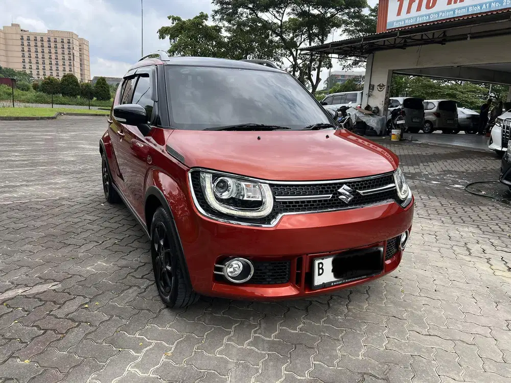 Suzuki Ignis GX AT 2019 Merah Istimewa Low KM