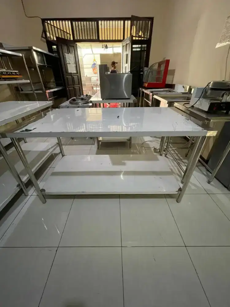 Meja Stainless Steel