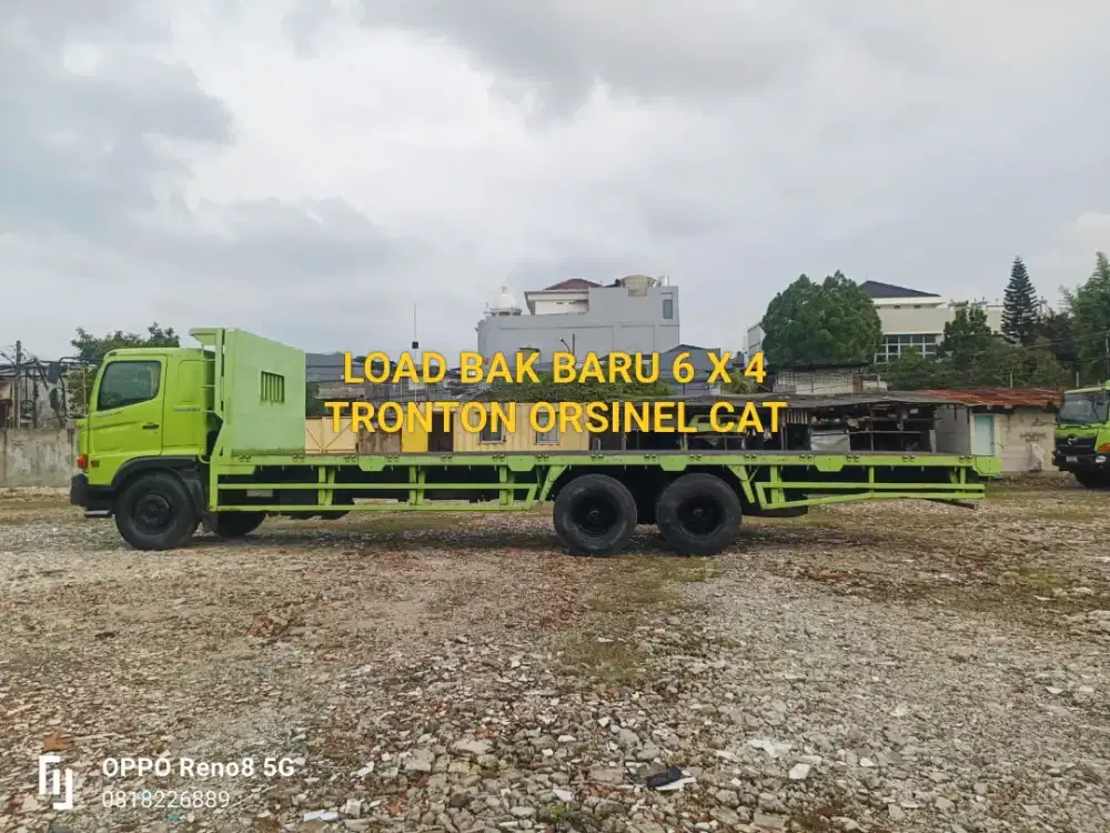 HINO LOHAN FM260JW ASLI LONG 6X4 LOAD BAK TRONTON ISTIMEWA SEKALI