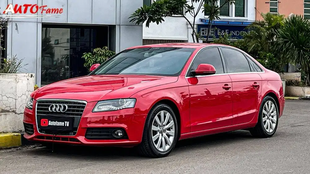 Audi A4 1.8T TFSI B8 Red On Black NIK 2009 DRL LED Lamp