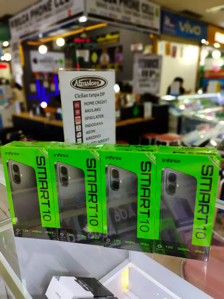 Infinix samrt 10 ram 4gb + 4gb/128gb baru garansi resmi harga Promo