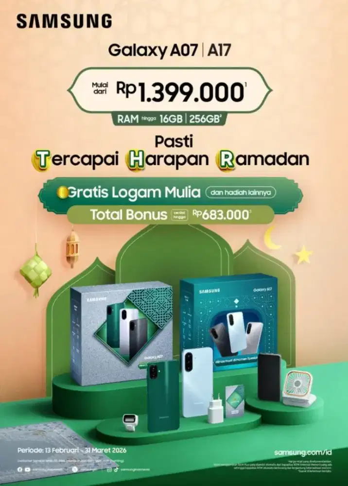 A07 | A17 banyak freenyaa ramadhan (baca deskripsi)