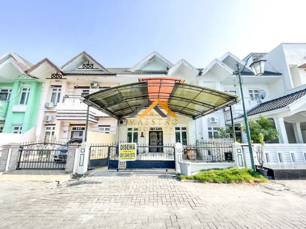 Disewakan Villa 2 Tingkat Kondisi siap huni Komplek Cemara Hijau