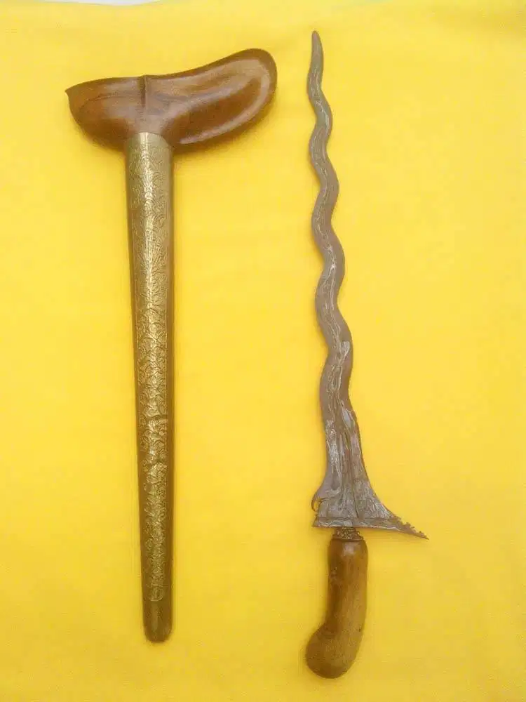 Keris Sabuk Inten Pamor Byor