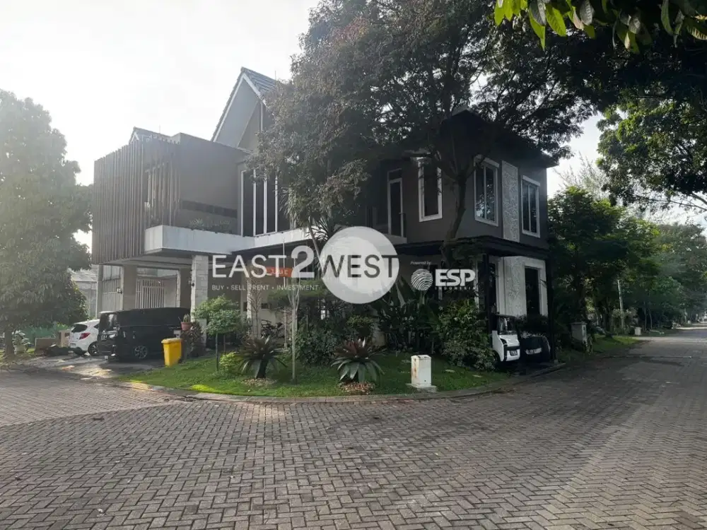 Jual Rumah Discovery Eola Bintaro Tangerang Selatan Bagus Nyaman Strategis Siap Huni