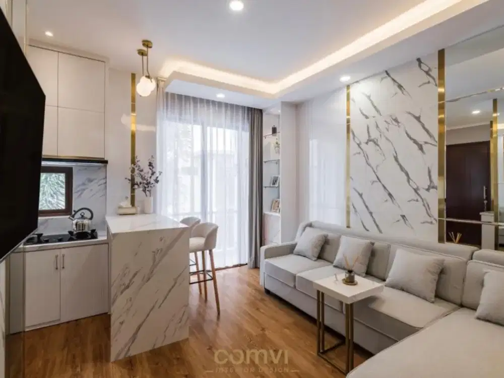 DIJUAL APARTEMEN FULL FURNISHED MEWAH ASATTI BSD