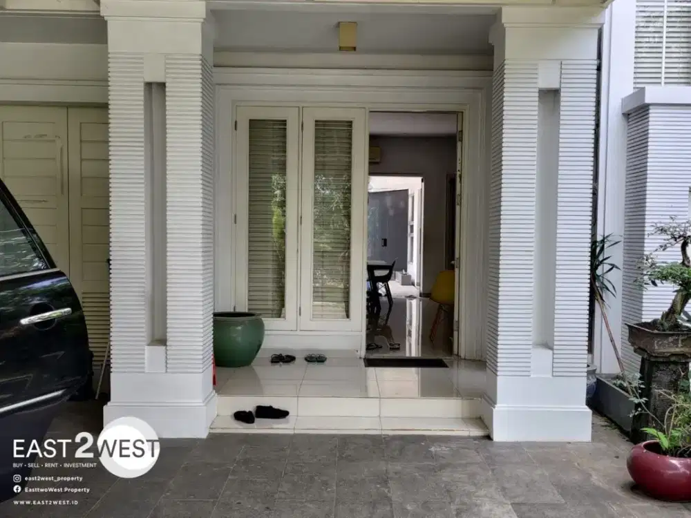 Jual Rumah Sutera Onyx Alam Sutera Tangerang Selatan Sudah Renovasi Bagus Nyaman Siap Huni