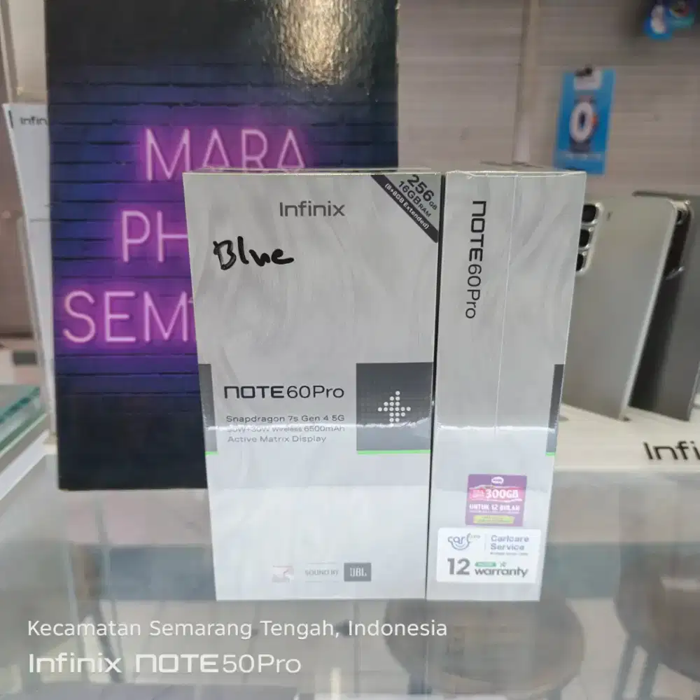 Infinix Note 60 PRO 5G+ 8/256 Baru 100% BNIB garansi resmi 1 thn