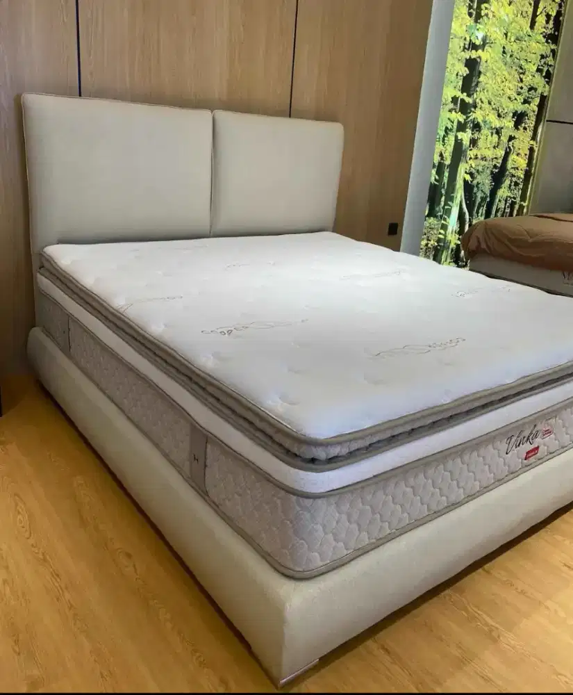 Springbed helux vinka latex tebal 37 cm