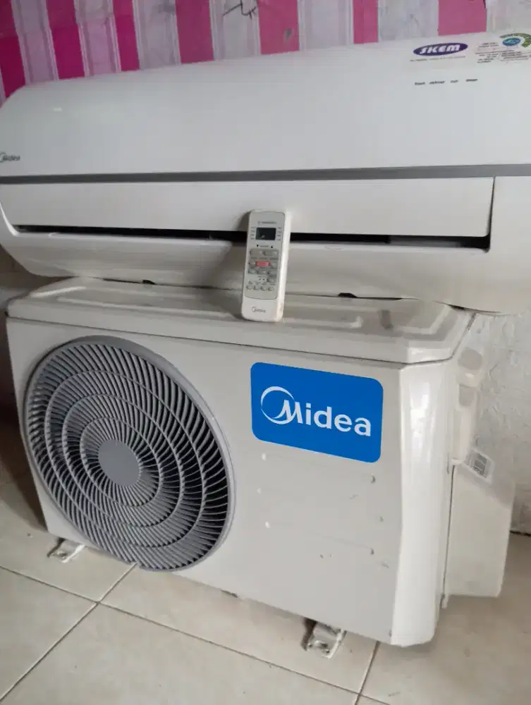 AC Midea 1 pk siap pasang