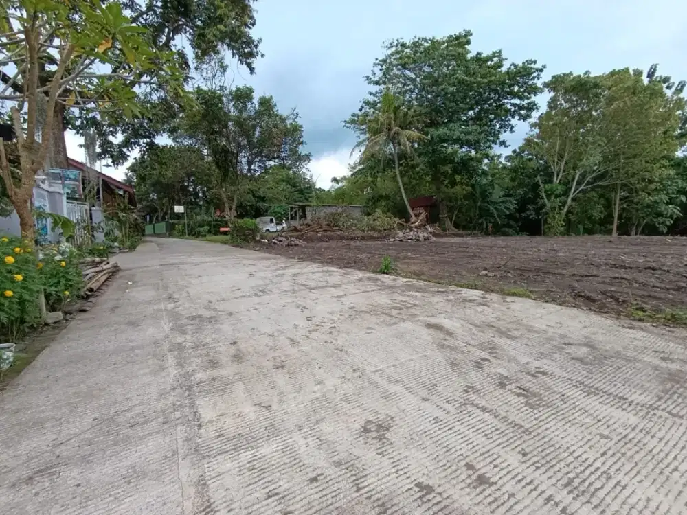 Tanah Pandanaran Sleman, Ada Sungai Kecil Mengalir dan Jernih