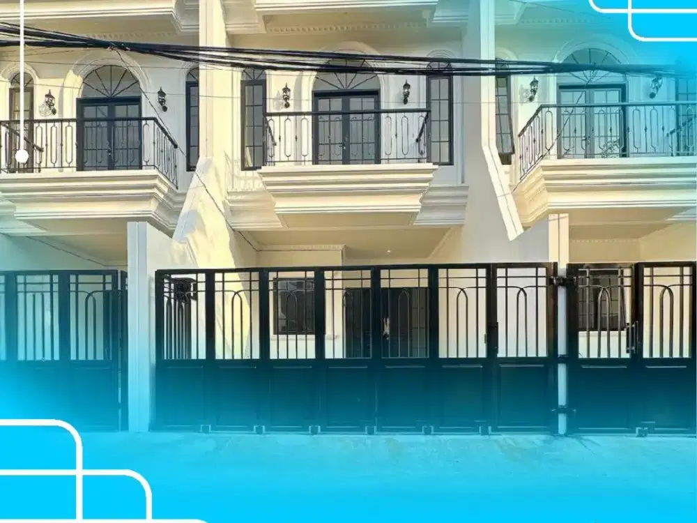 [Akses 2 Mobil] Dijual Rumah American Classic Modern Di Cipinang Dekat Stasiun Kereta