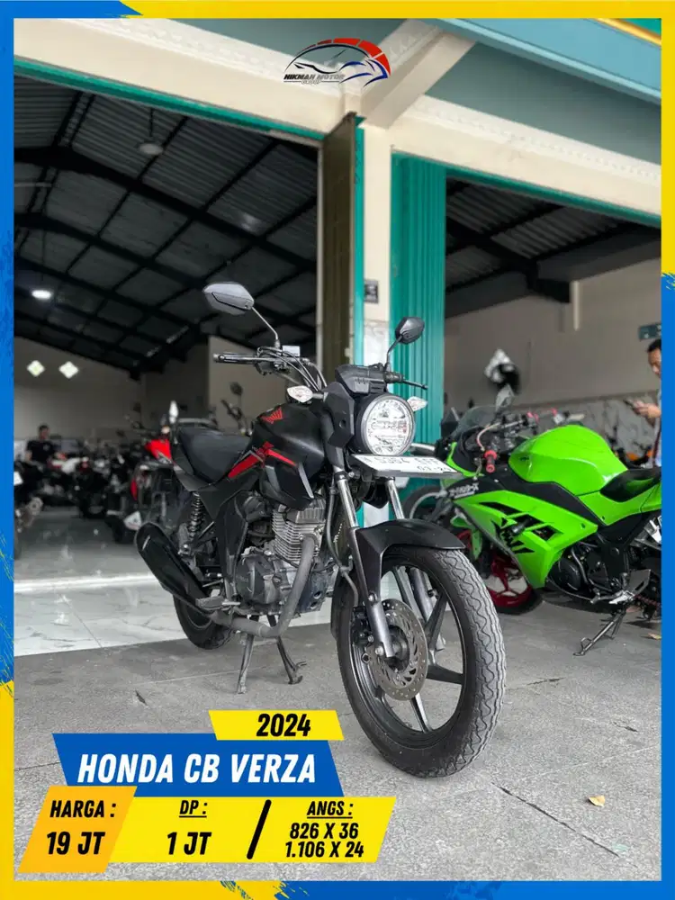 HONDA CB VERZA 2024 BARANG ISTIMEWA HIKMAH MOTOR KEPUH MALANG