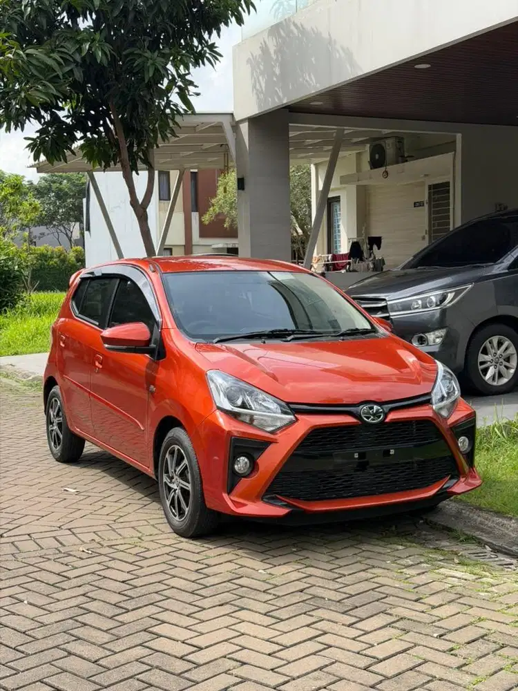 Toyota Agya 1.2 G AT 2021 low odo service record tangan pertama CASH