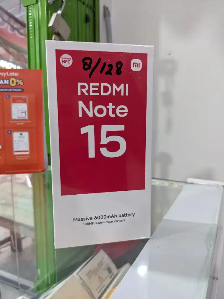 ‼️ REDMI NOTE 15 4G GARANSI RESMI 15 BULAN, FREE ANTAR SAMPE RUMAH