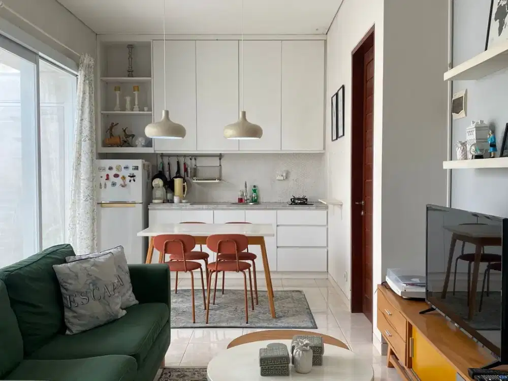 Beautiful Minimalist Fully Furnished House For Sale at Rodeo Hills Residence Jimbaran