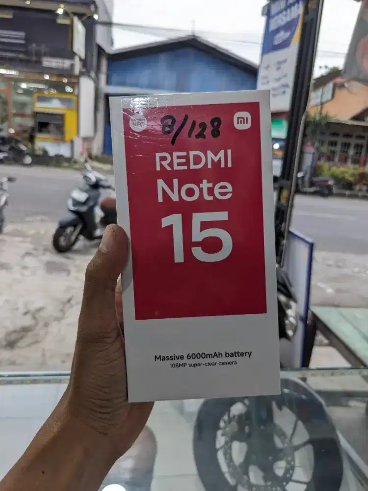 Redmi Note 15 4G 128GB, Gratis antar sampai.rimah, Garamsi resmi indo