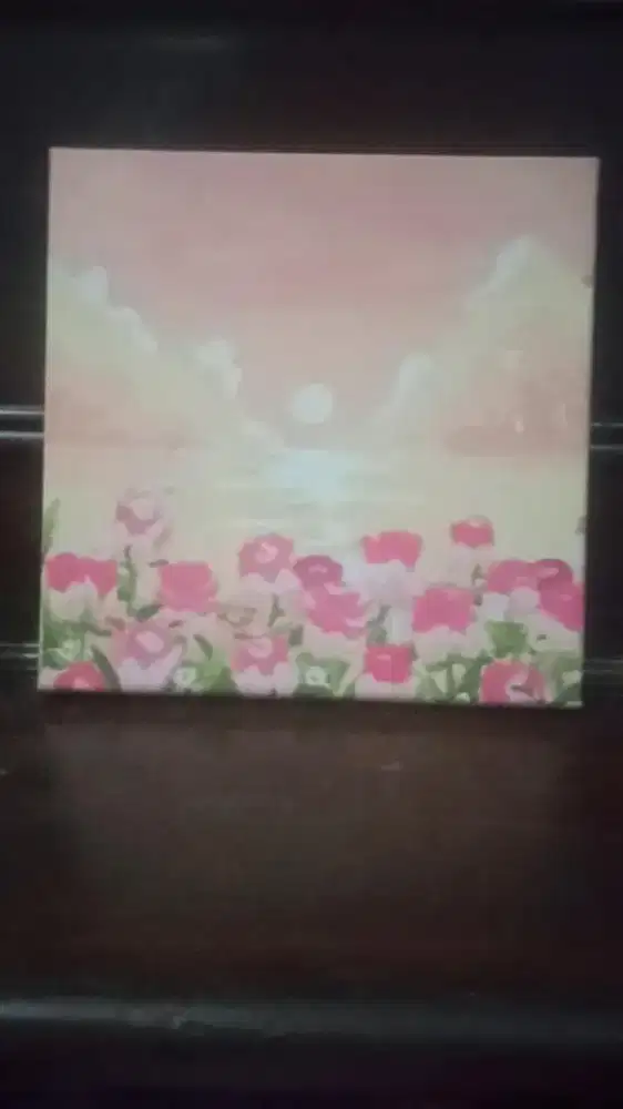 Di jual masih baru pajangan baru di dinding, rumah pemandangan bagus