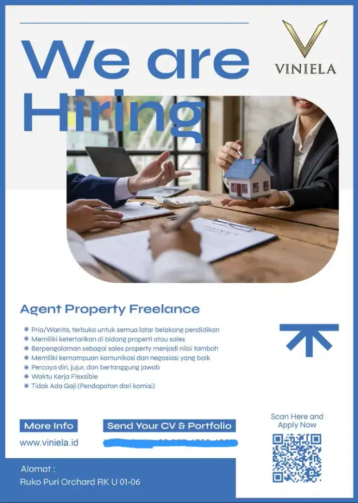 Agen Properti Freelance- Komisi Besar Tanpa Gaji Pokok