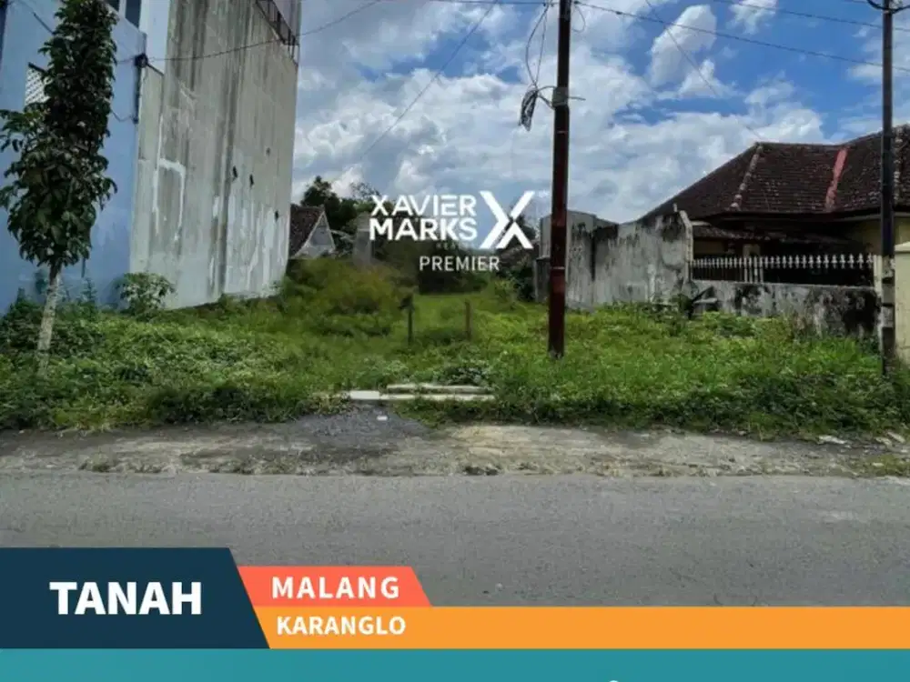 Dijual Tanah Kavling dekat Exit Tol Singosari di Karanglo Kota Malang