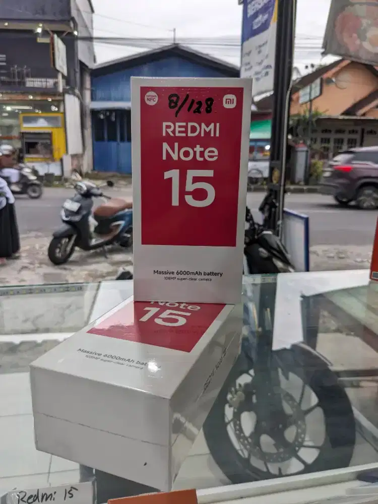 GRATIS ANTAR SAMPE.RUMAH REDMI NOTE 15 4G, GARANSI RESMI 15 BULAN