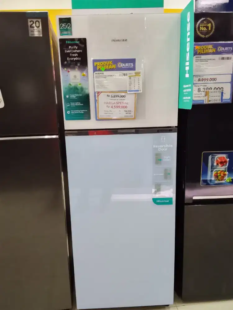HISENSE REFRIGERATOR 2 DOORS 346L