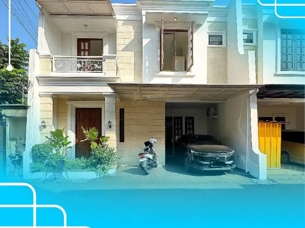 AKSES 2 MOBIL Rumah SIAP HUNI Eksklusif Bambu Apus Cipayung Jakarta Timur Dekat MABES TNI [AR189]