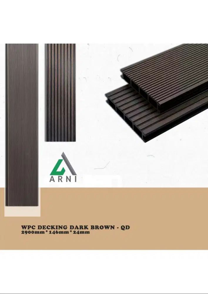 Decking WPC Outdoor / Decking kolam Renang / Decking Taman