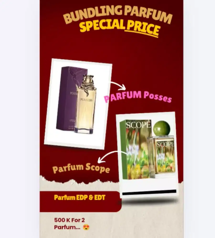 PARFUM Oriflame Bundling