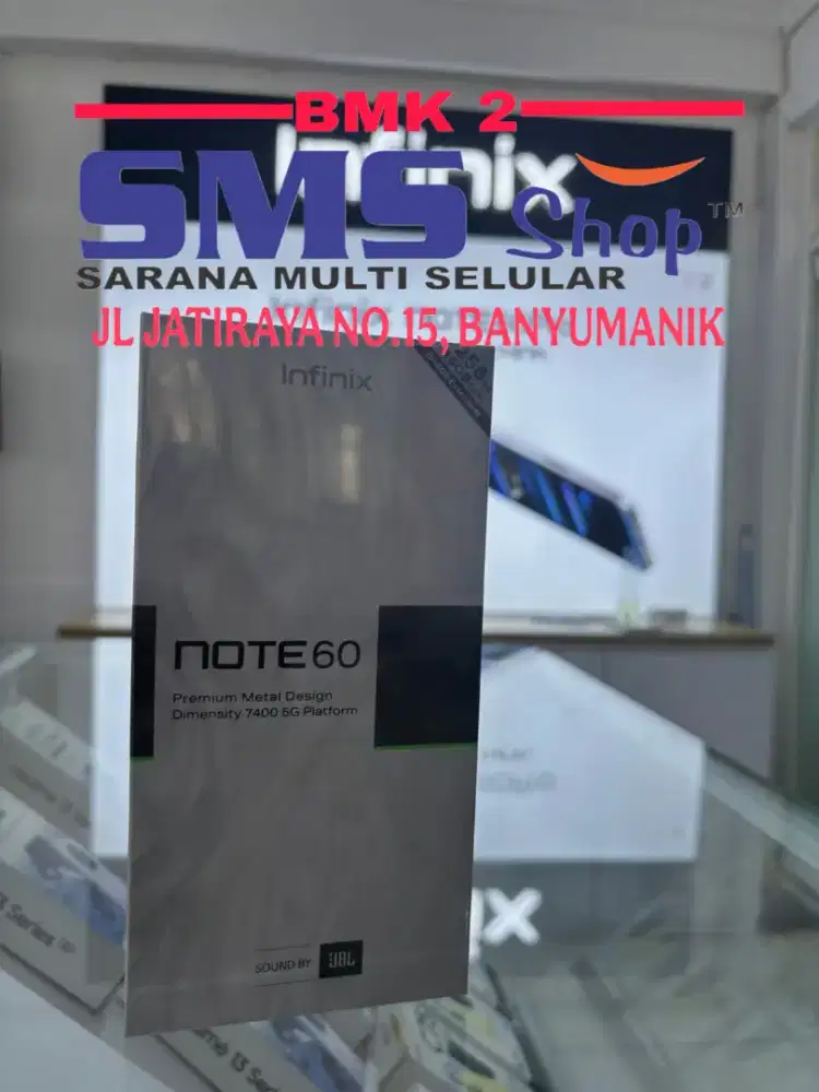 Infinix Note 60 5G 8/256GB Garansi Resmi Ready SMS Shop Banyumanik 2