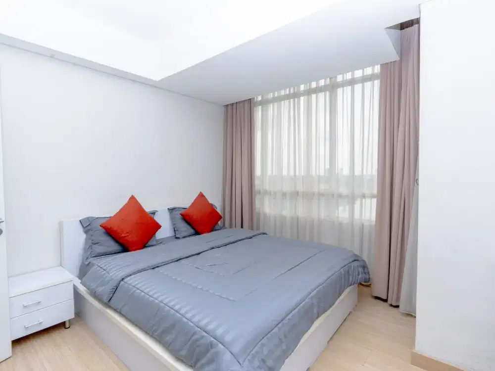 Disewakan Apartemen Skandinavia 1BR 15min Bandara Soekarno Hatta Tangerang