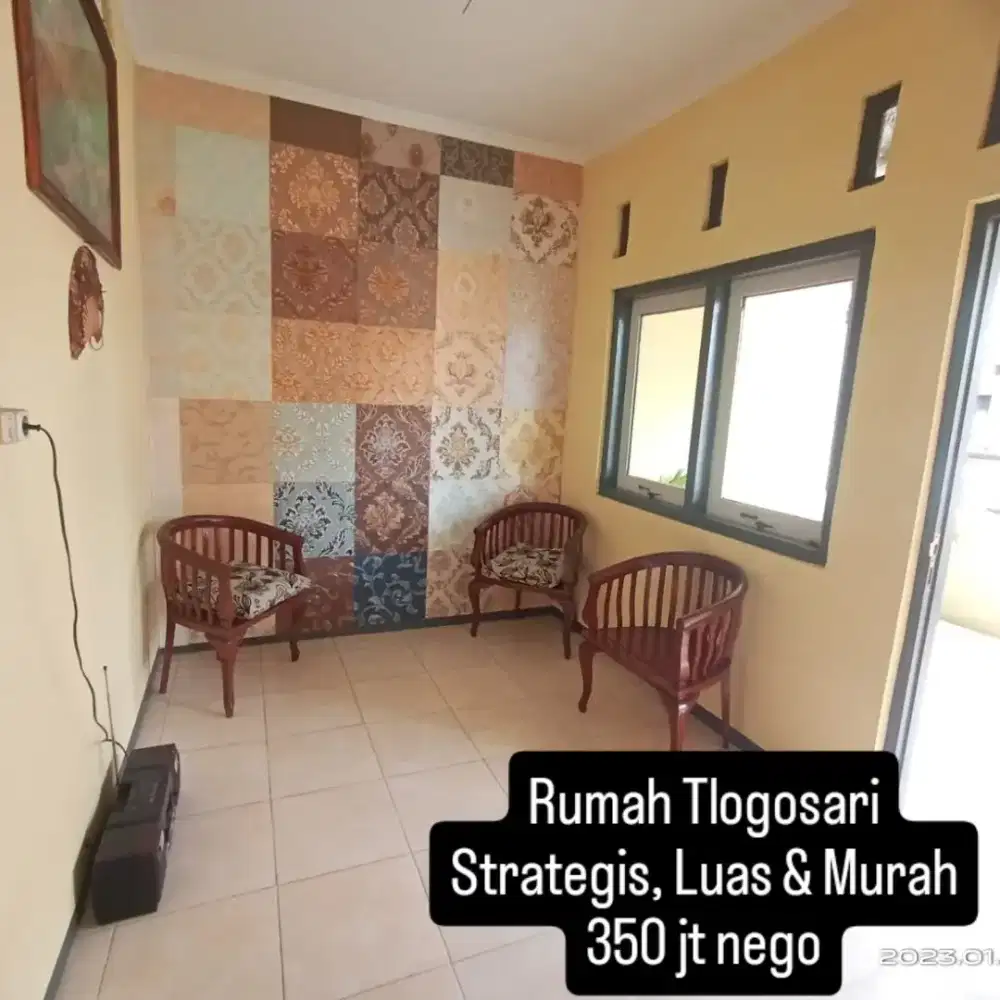 Rumah di Tlogosari Pedurungan dkt Supriyadi Majapahit Gajah Kalicari