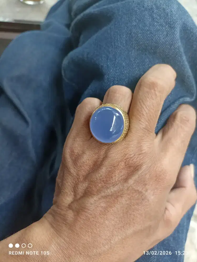 Natural anggur biru langit batu radja or spirtus bkn bacan n safir