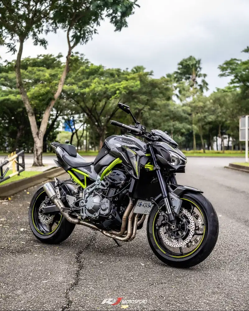 (Full Paper) Kawasaki Z 900 Z900 Knalpot LeoVince Nik 2017 Warna Grey