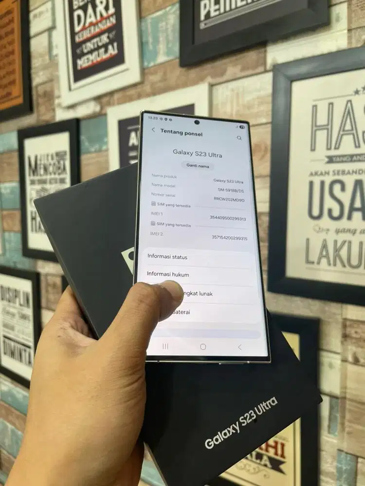 samsung s23 ultra 12/512gb white resmi sein