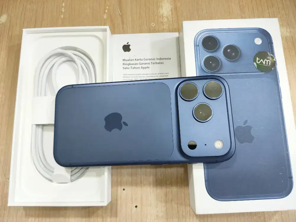 SECOND IPHONE 17 PRO 256GB Garansi Resmi iBox Indonesia