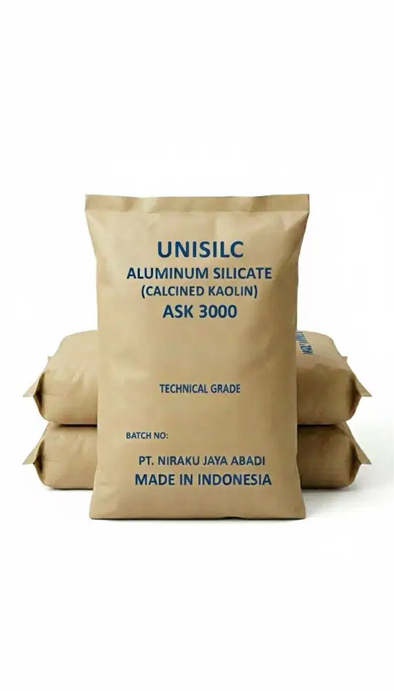 Calcined Kaolin Technical Grade Untuk Cat
