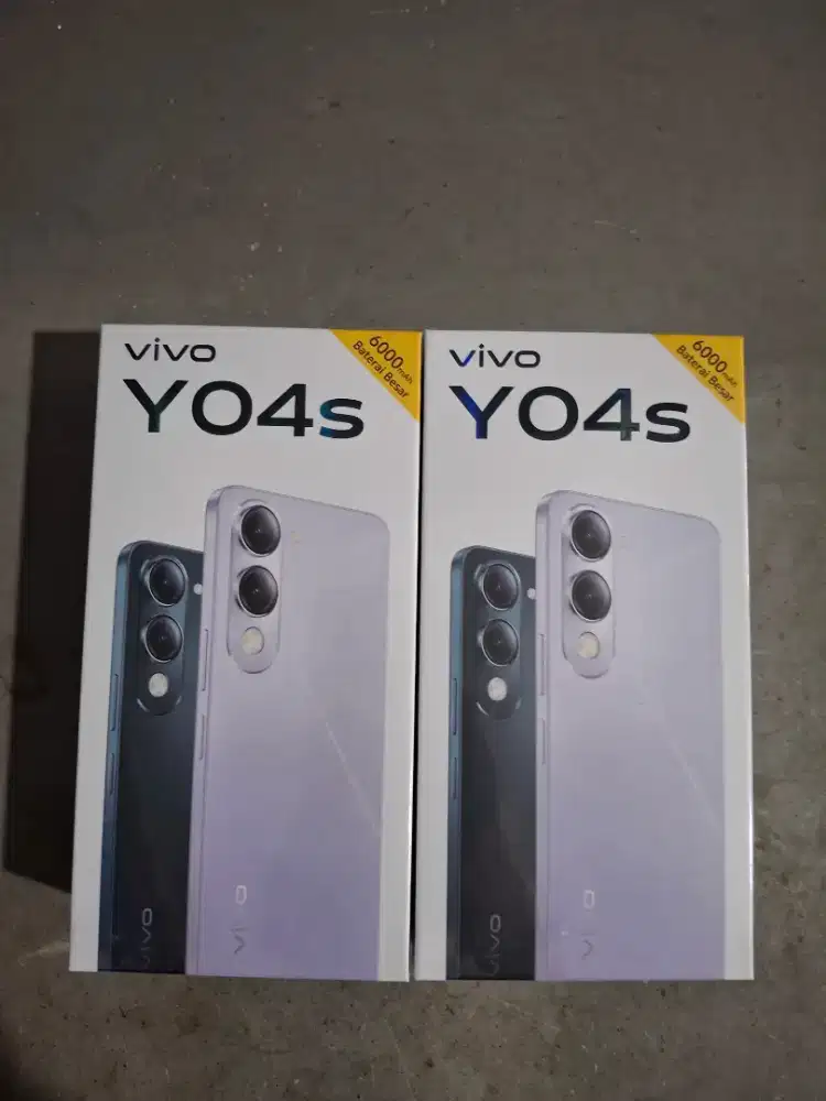 VIVO Y04S RAM 4+4/128 GB GARANSI RESMI