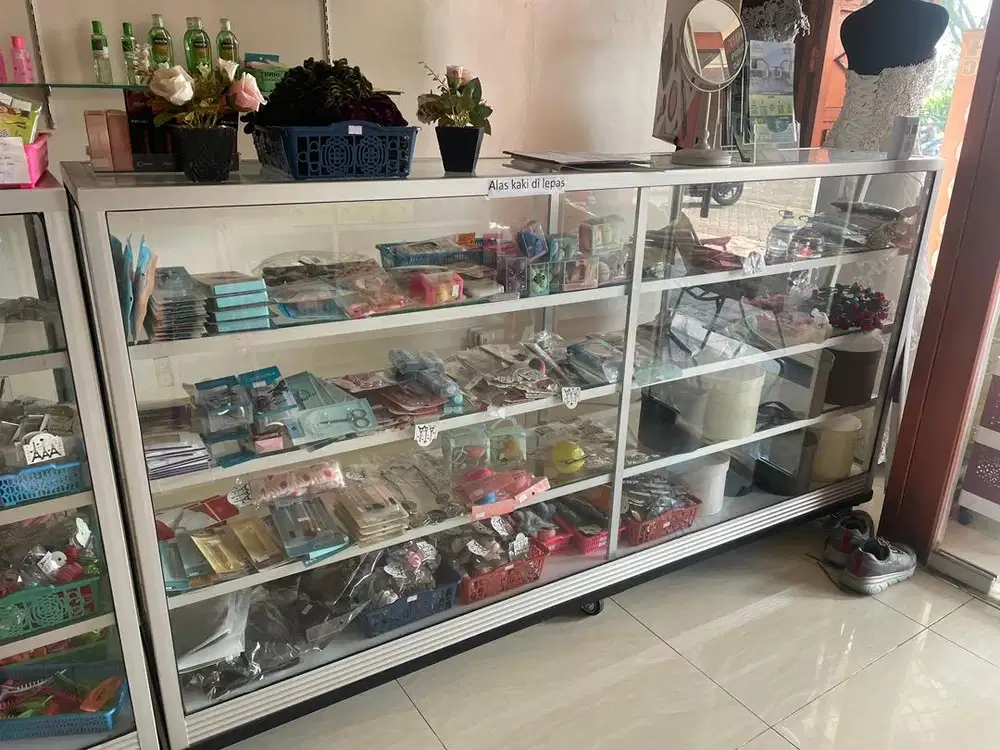 ETALASE 2 meter x 120 cm