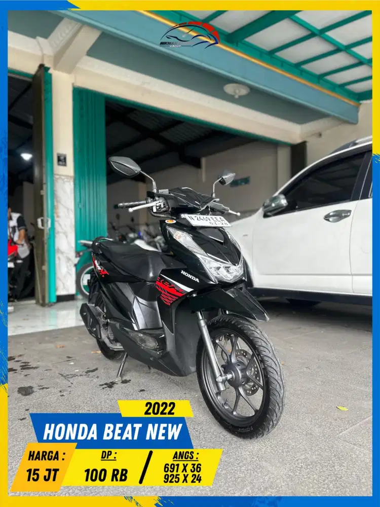 HONDA BEAT NEW 2022 BEKAS RASA BARU BOSSKU HIKMAH MOTOR KEPUH MALANG