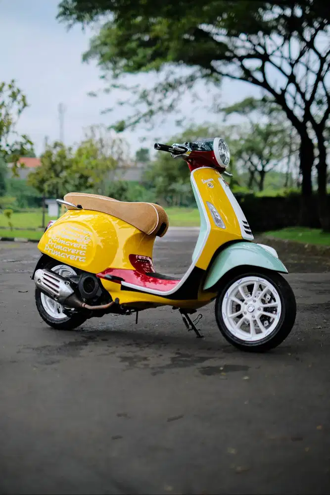 JUAL VESPA MATIC BEKAS/SECOND PRIMAVERA 2021 MURAH BERGARANSI