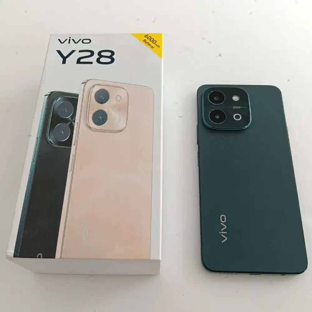 Vivo Y28 ram 16gb (8+8) memori 128gb garansi resmi