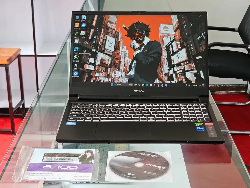AXIOO PONGO 725 intel Core i7 Gen 12 Ram 16 GB Nvidia RTX 2050 144 Hz