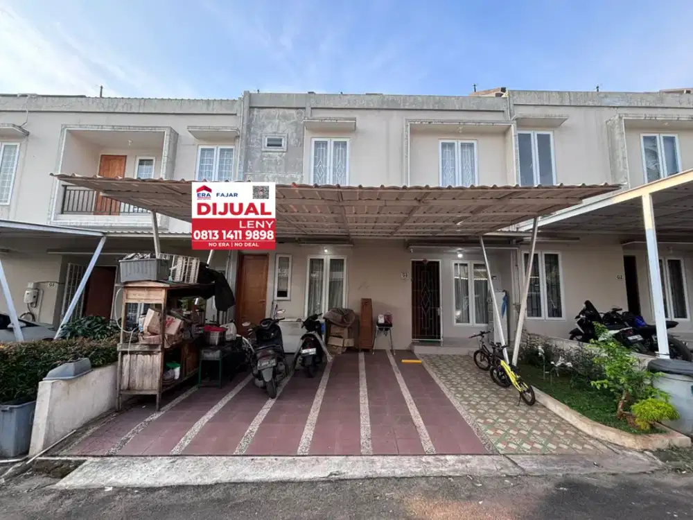 Rumah 1.5 lantai di perumahan Botanical Puri Asri Tanah Baru, yang berlokasi Di belakang UI Depok