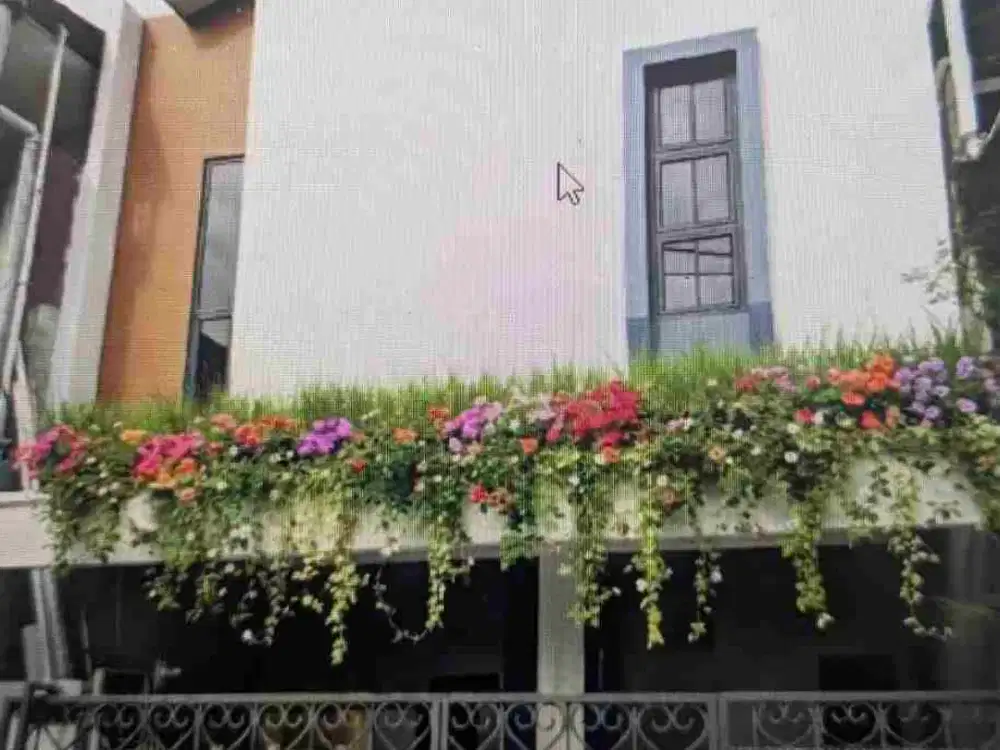 Rumah Scandinavian semi furnished di Duren sawit