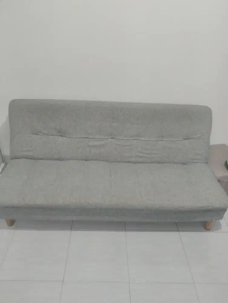 Sofa Bed Abu-Abu