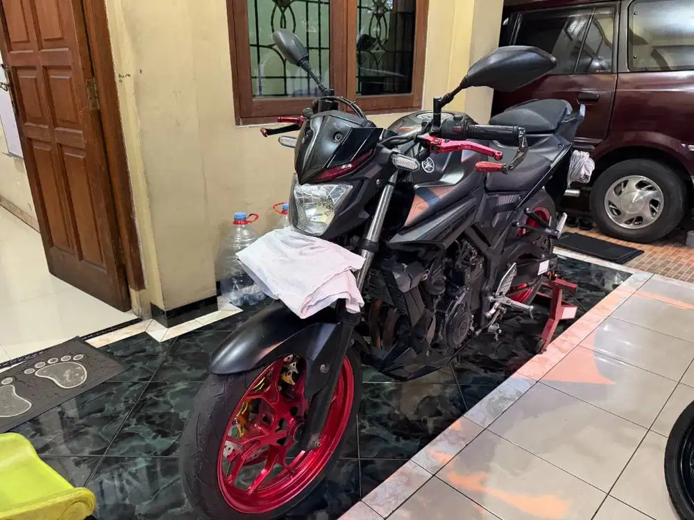 MT 25 2018, NO CRASH, NO REMBES, PERAWATAN RUTIN, ODO 50.000 KM