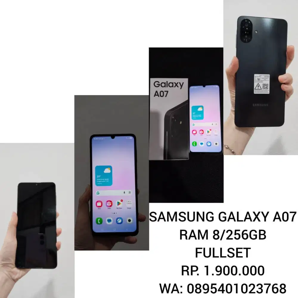 SAMSUNG GALAXY A07 | RAM 8/256GB | FULLSET