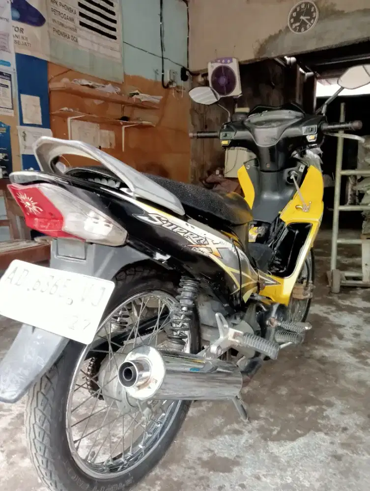 Dijual supra x 125cc 2007 plat Ad prambanan