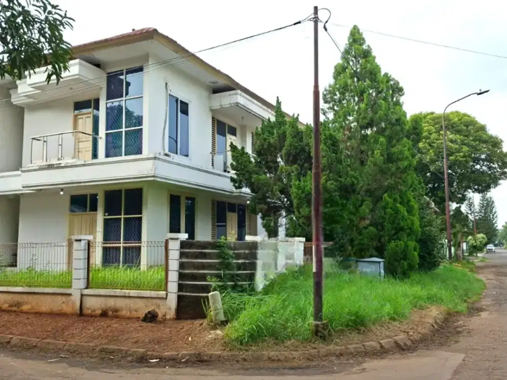 Rumah hoek 2lt 9x20 187m type 3KT Taman Modern Cakung Jakarta Timur